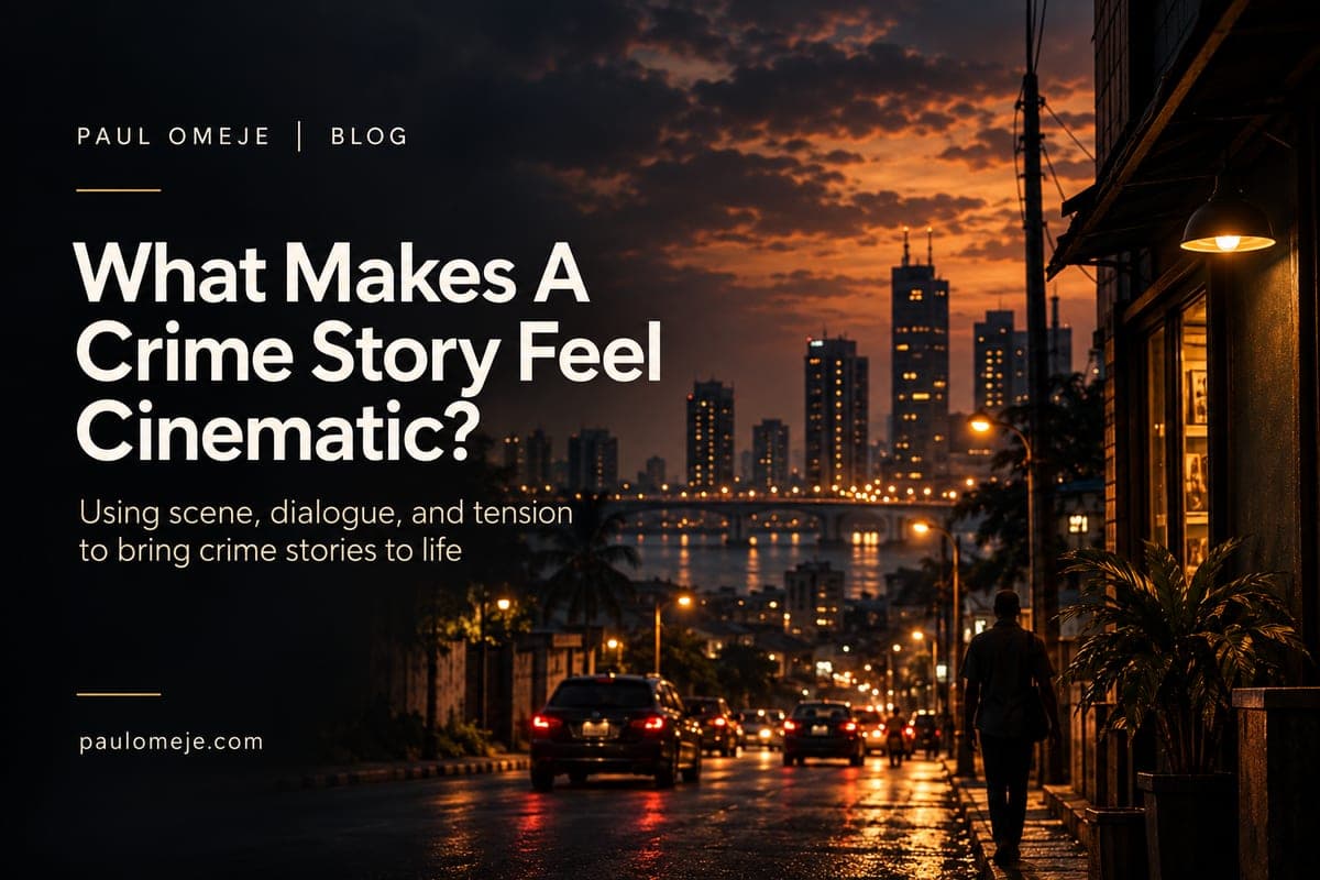 What Makes A Crime Story Feel Cinematic?