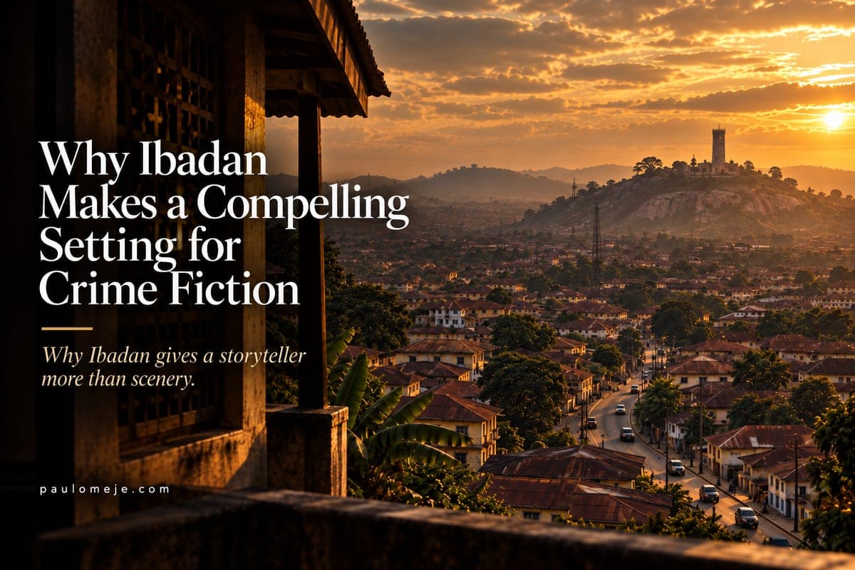 Why Ibadan Makes a Compelling Setting for Crime Fiction