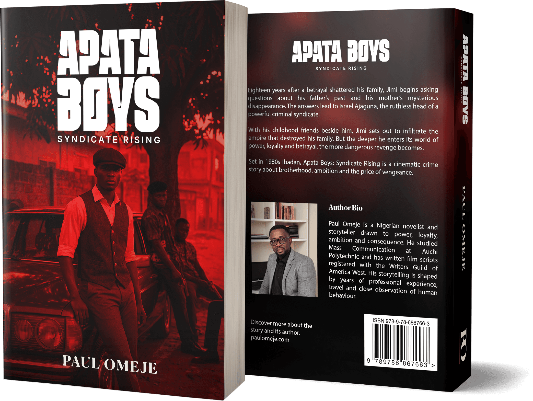 Apata Boys: Syndicate Rising — front and back cover